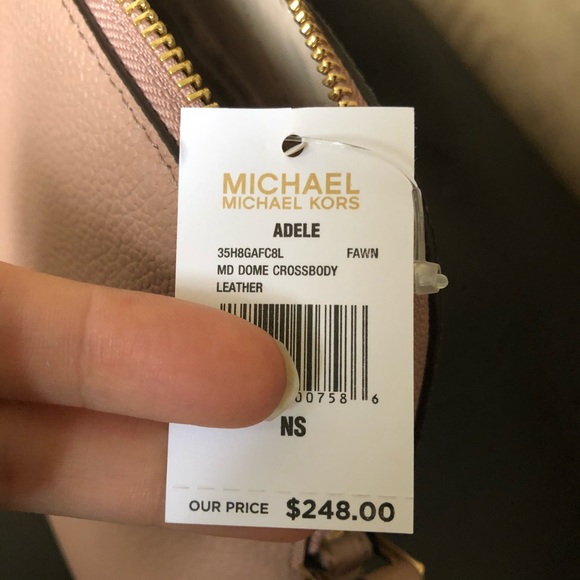 New Micheal Kors Dome Crossbody - Picture 5 of 8